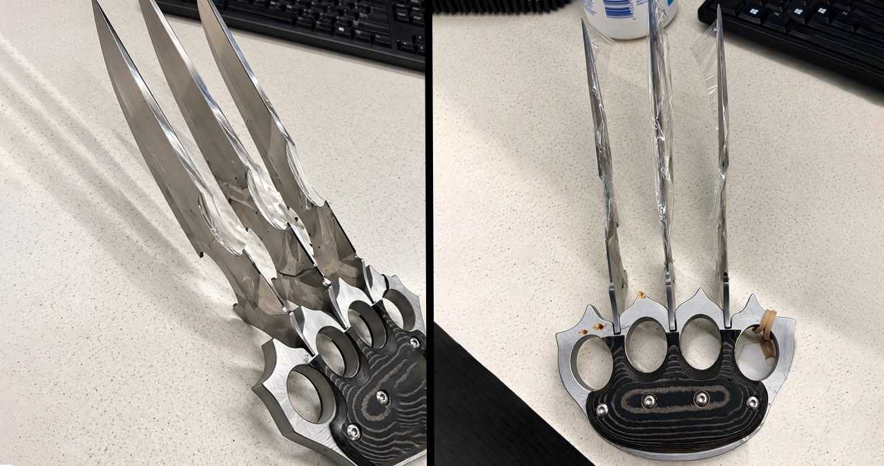 'Is this what I think it is?": TSA officers recover wolverine-like claws in airport carry-on — Kenosha Community news