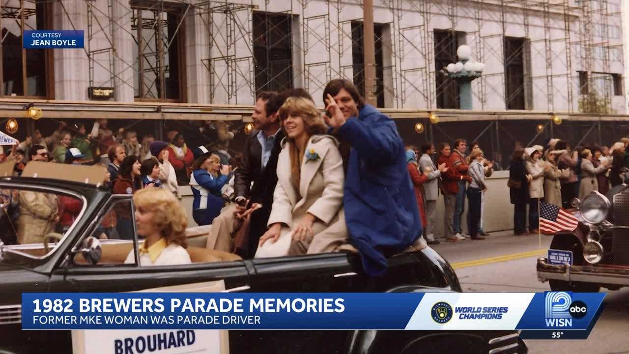 Former Milwaukee woman recalls driving Brewers players in 1982 parade — Kenosha Sports news