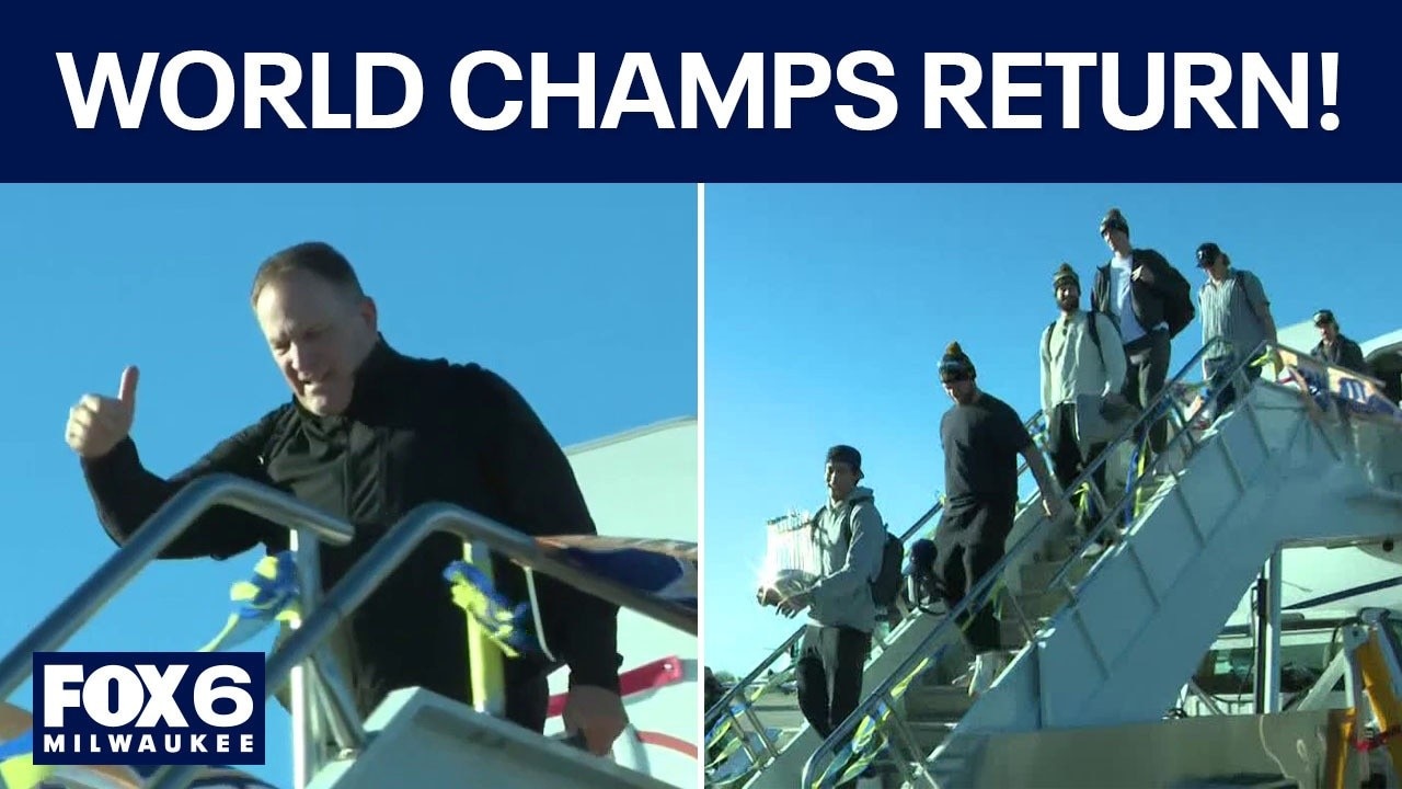 World Series Champion Brewers return to Milwaukee — Kenosha Sports news